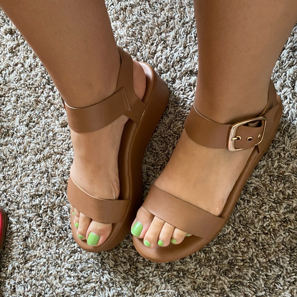 Brown Bamboo sandals